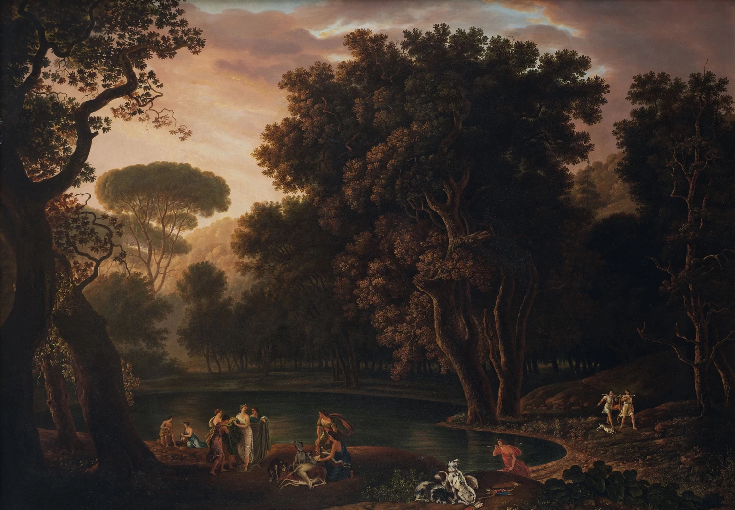 Paesaggio con il ritorno di Diana dalla caccia